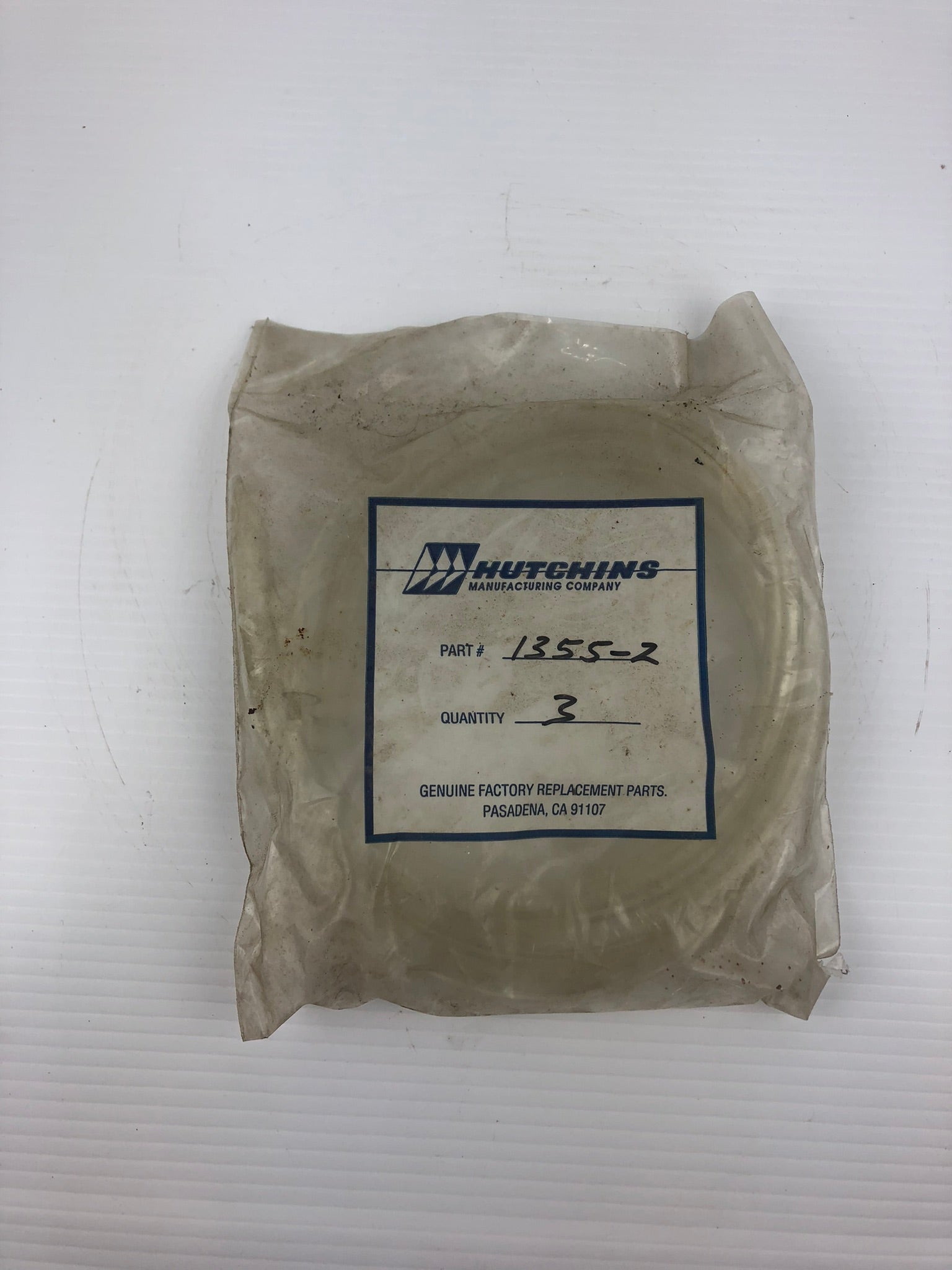 Hutchins 1355-2 Clear Tubing - Pack of 3