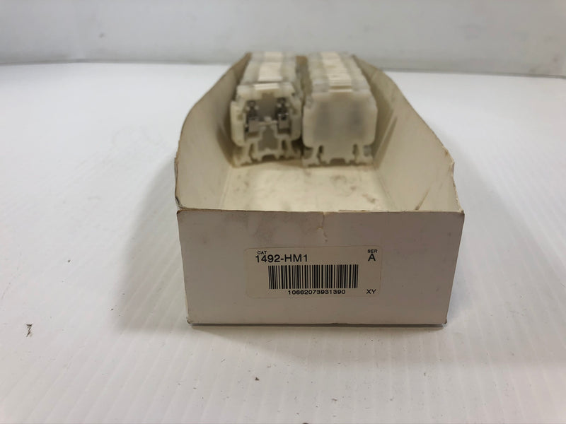 Allen-Bradley Terminal Block 1492-HM1 Series A - Lot of 34