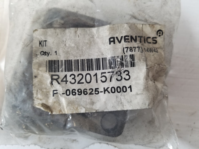 Aventics R432015733 Dual Post Single Hole Cylinder Anchor Point with Pins