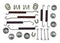 Carlson Drum Brake Hardware Kit Rear 17373 fits 03-08 Toyota Corolla