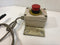 Emergency Stop Button Switch Right Mount w/ Kuramo KRL-45/CM Cable Used