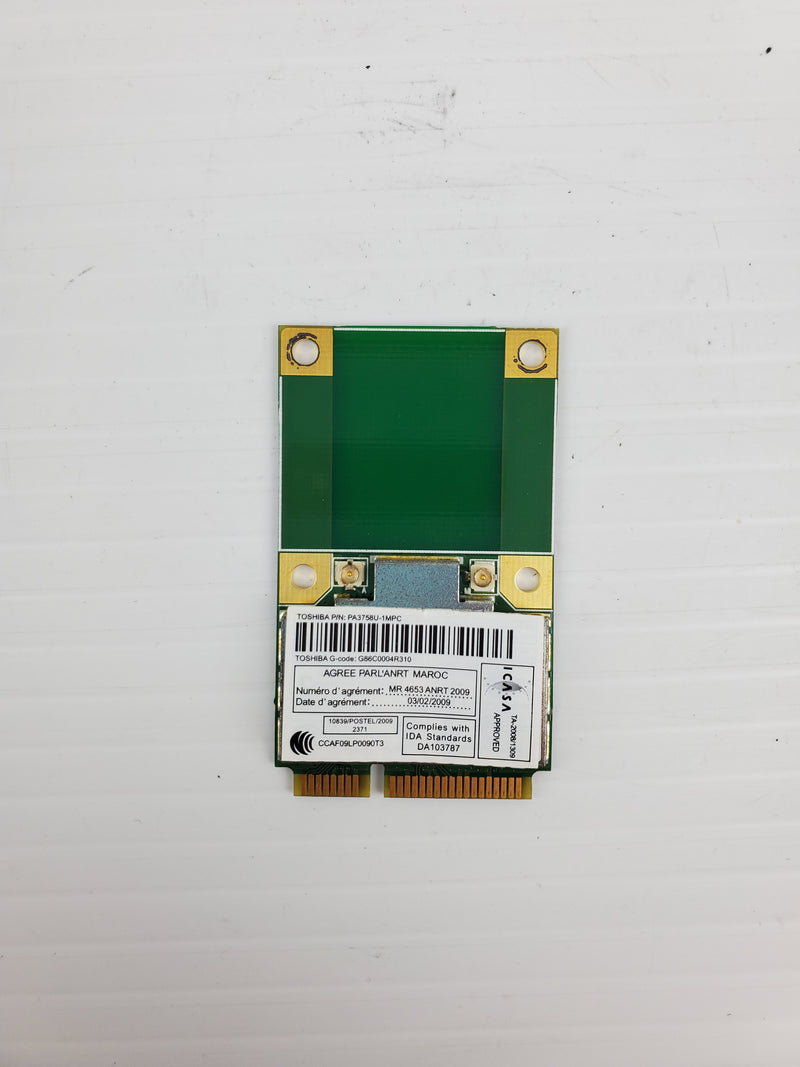 Toshiba PA3758U-1MPC Laptop Wireless Wi-Fi Card