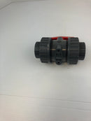 PVC Double Union Ball Valve 1.5" DN40