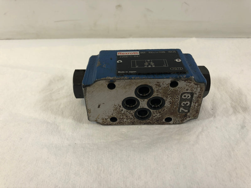 Rexroth Z2S6-1-64/ Hydraulic Block Valve