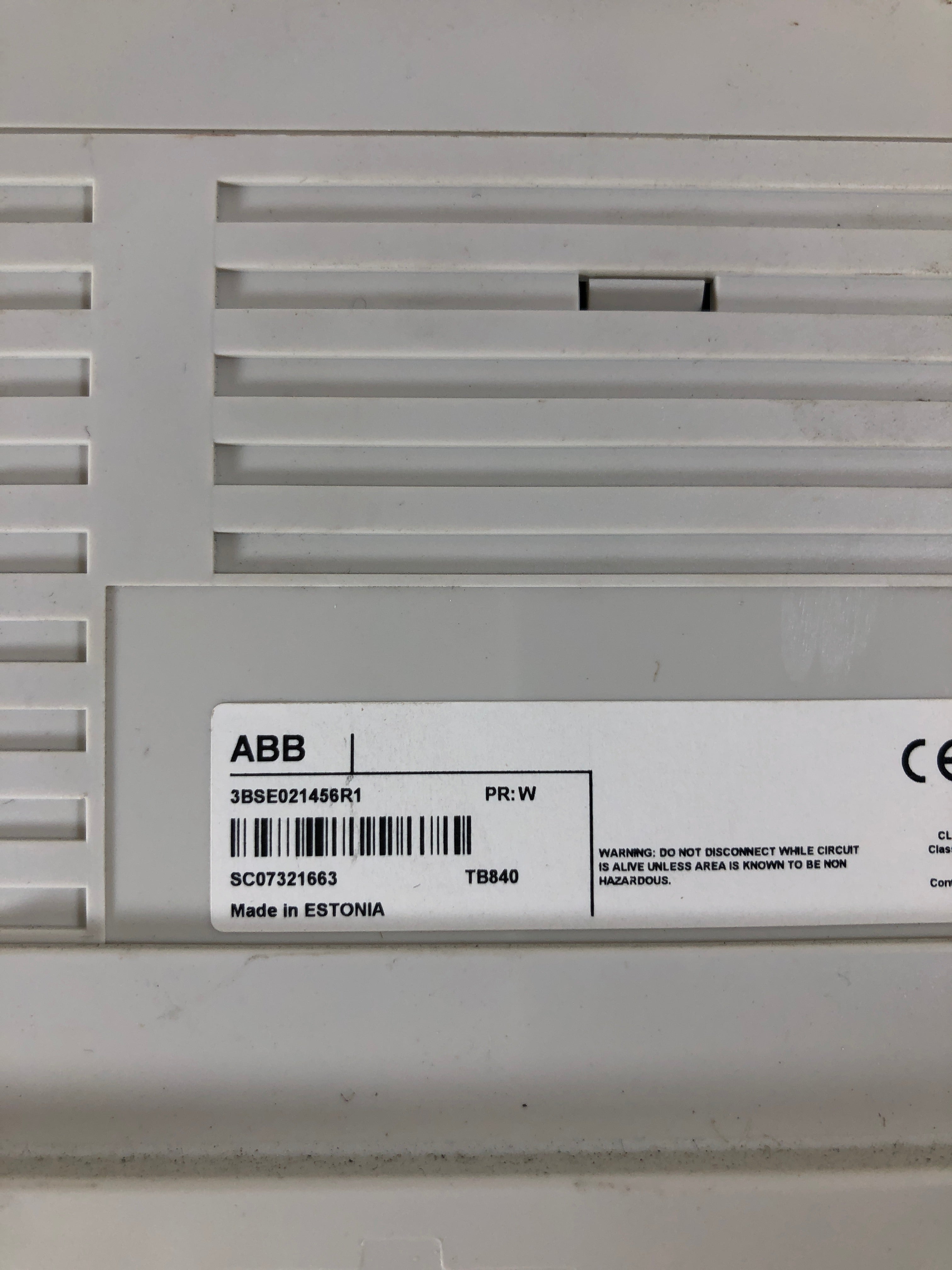 ABB Modulebus 3BSE021456R1 3BSE020848R1 Cluster Modem I/O Assembly
