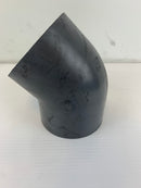 Lasco 4" D2467 PVC 45 Degree Elbow Not Threaded