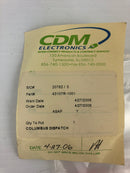 CDM Electronics 43107R-1001 Screw on Caps with Pins Electrical Kit