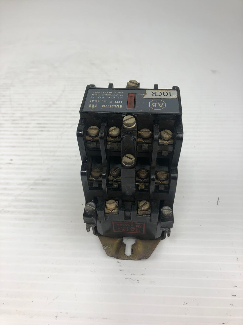 Allen-Bradley 700-N800A1 AC Relay Series C Bulletin 700 Type N