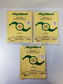 3 Packs of 8 HighMark 8.5 x 11" Insertable Ringbook Indexes L3A1185-8C Reinforced
