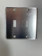 Duplex Light Switch Stainless Steel Cover - Lot of 10