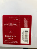 Wondershop White Gift Box Blanket Size 20" x 14" x 4" Lot of 7