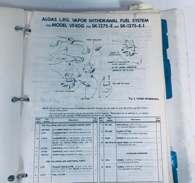 Wisconsin Motor Manuals Air Cooled Engines Robin Zenith Diagrams