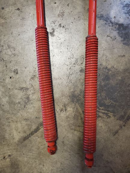 Semi Loading Winch/ Pry Bar Red Set of 2