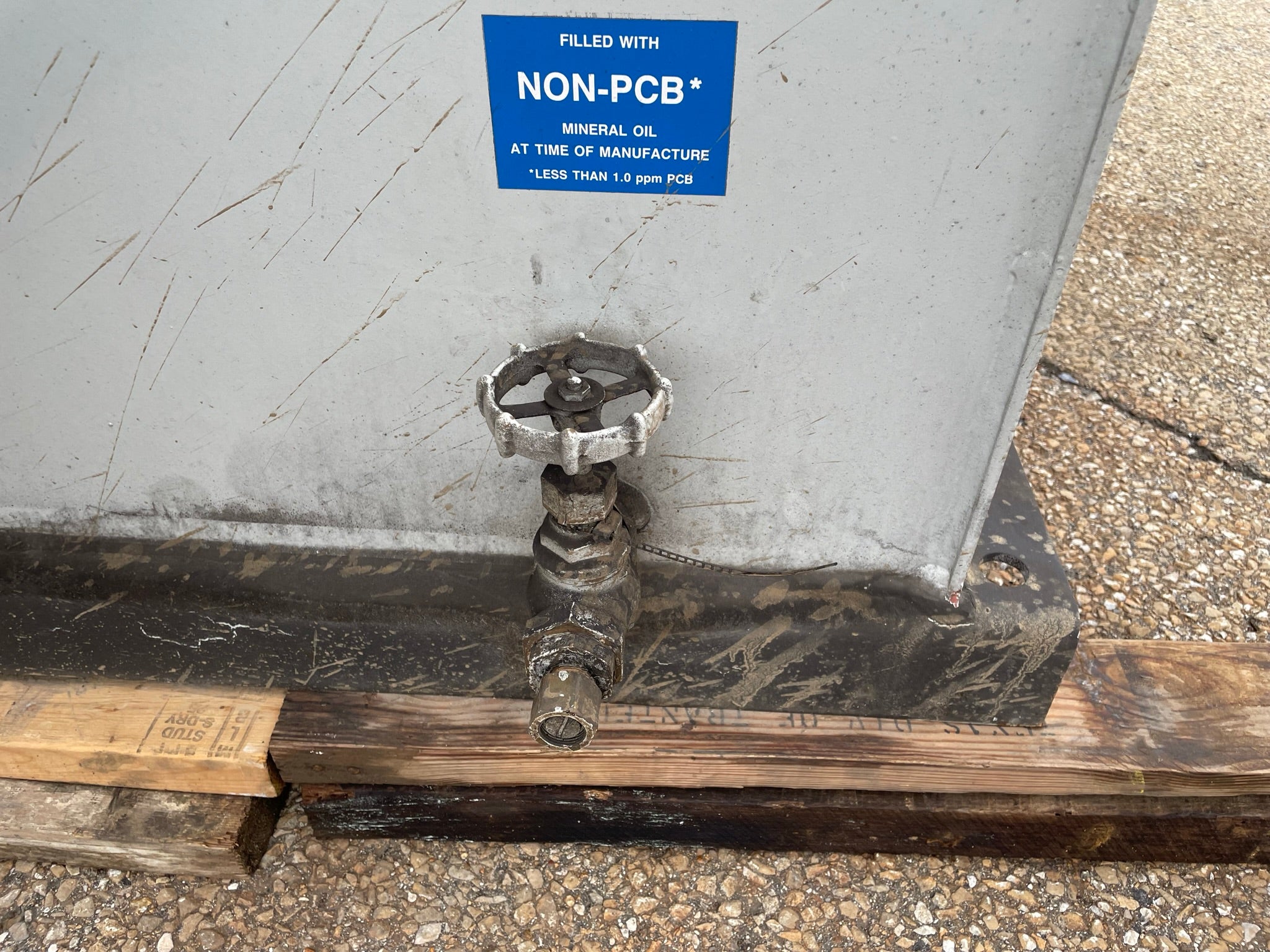 McGraw-Edison C-44586-1-1 Single Phase Transformer 12470-600V 1100kVA 60 Hz