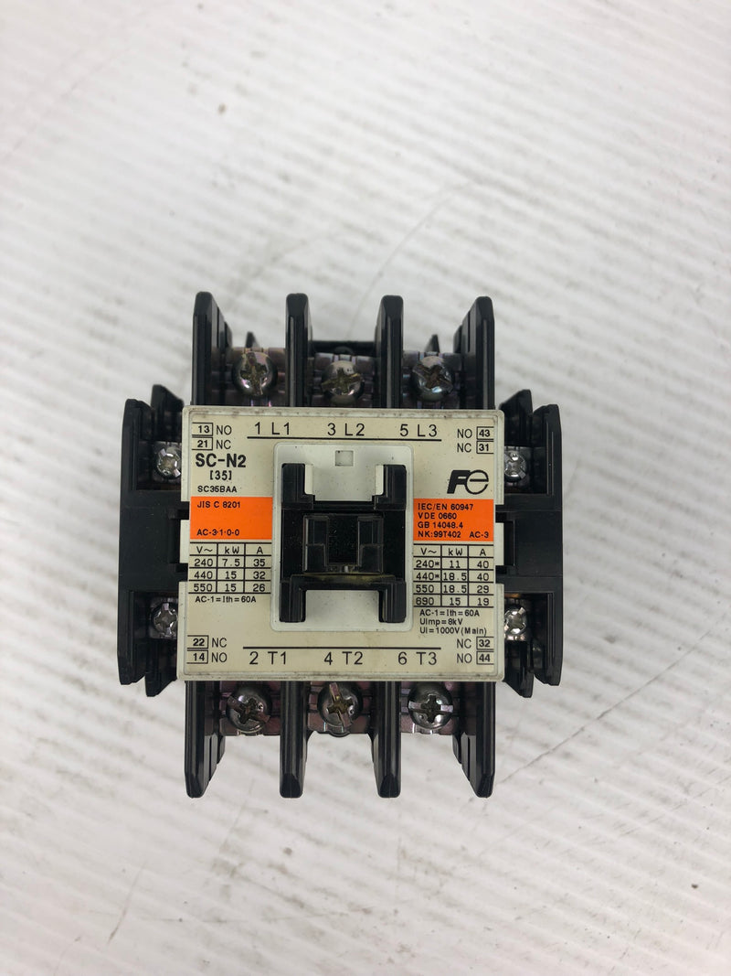 Fuji Electric SC-N2 [35] Contactor 3NC1Q