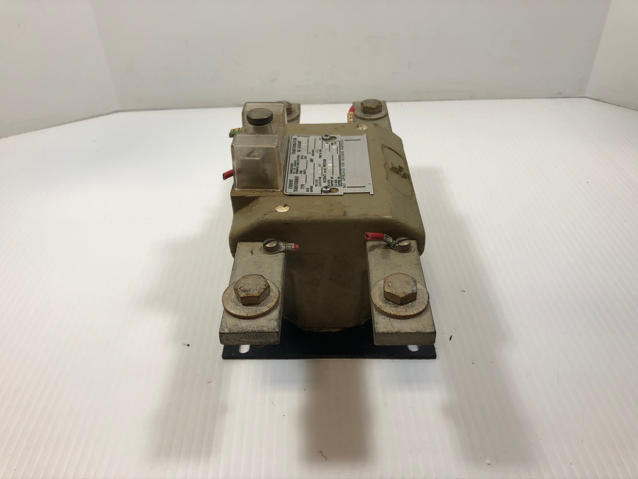 Sangamo Current Transformer Type MV Form 6 5:5 Amp Ratio 0.6KV