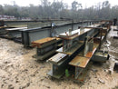 Lot of I Beams, Usable Steel, Raw Metal Materials - Various Sizes Up To 50' Long