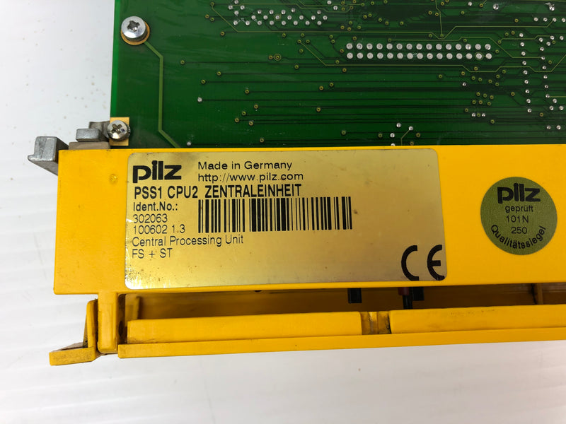 Pilz Central Processing Unit PSS1 CPU2