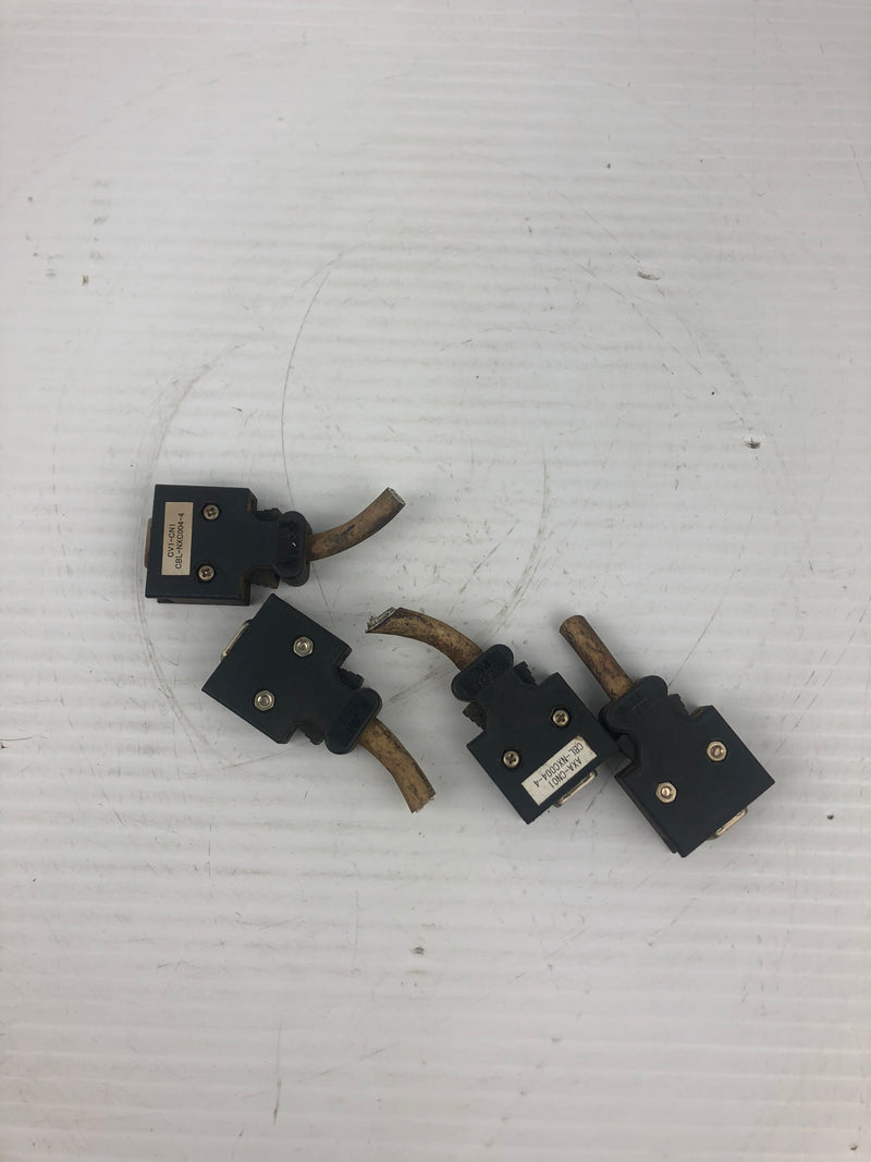 Yaskawa 10314 Cable Connector AXA-CN01 - Lot of 4