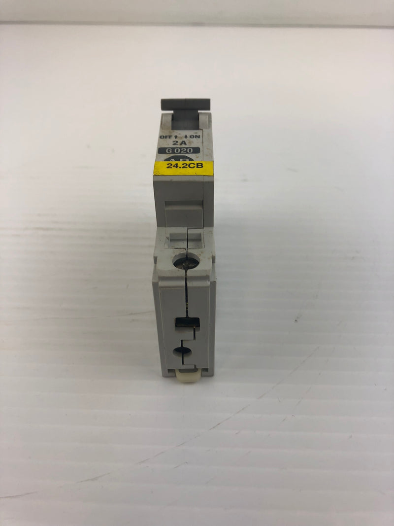 Allen-Bradley 1492-CB1 Single Pole Circuit Breaker Series B G020 2A