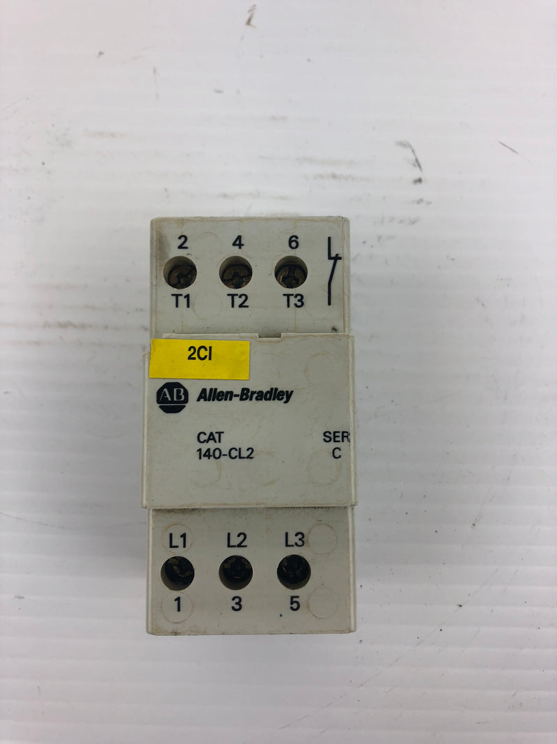 Allen-Bradley 140-CL2 Series C Current Limiter 600VAC 25FLA