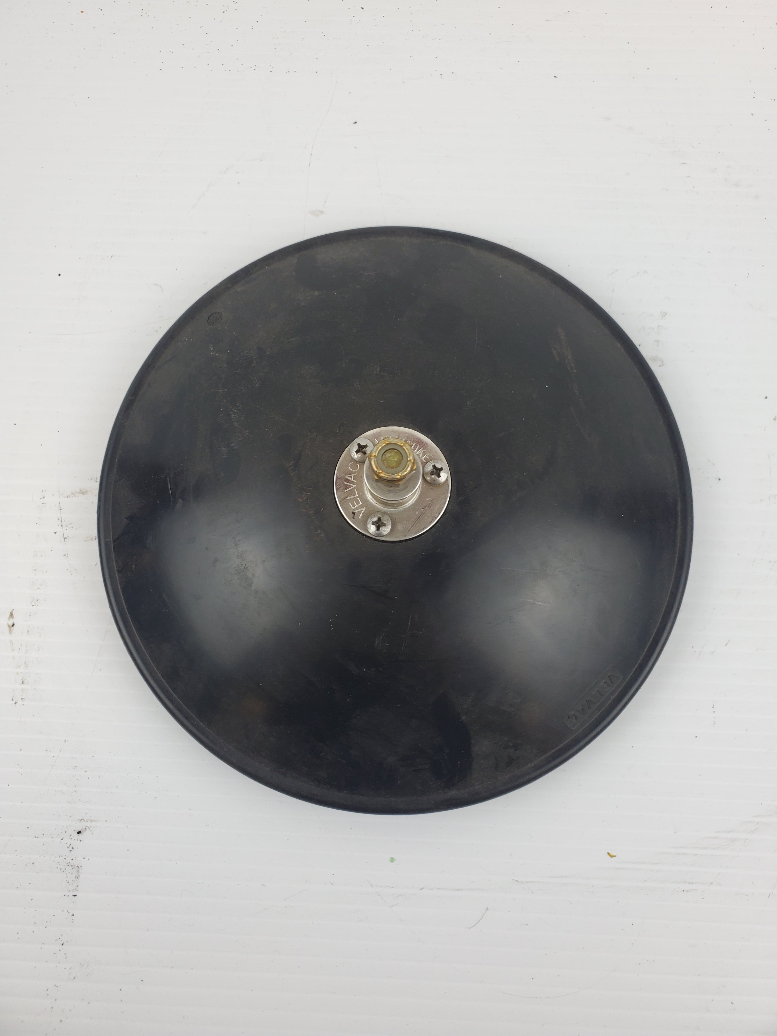 VELVAC Black 8" Back Up Mirror