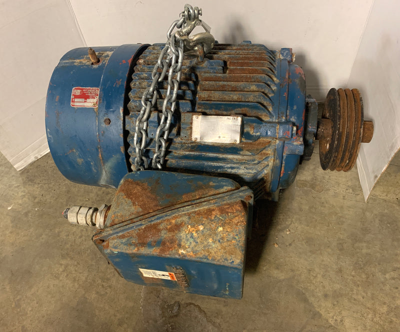 Siemens Motor RGZESD 40 HP 364T 1180 RPM