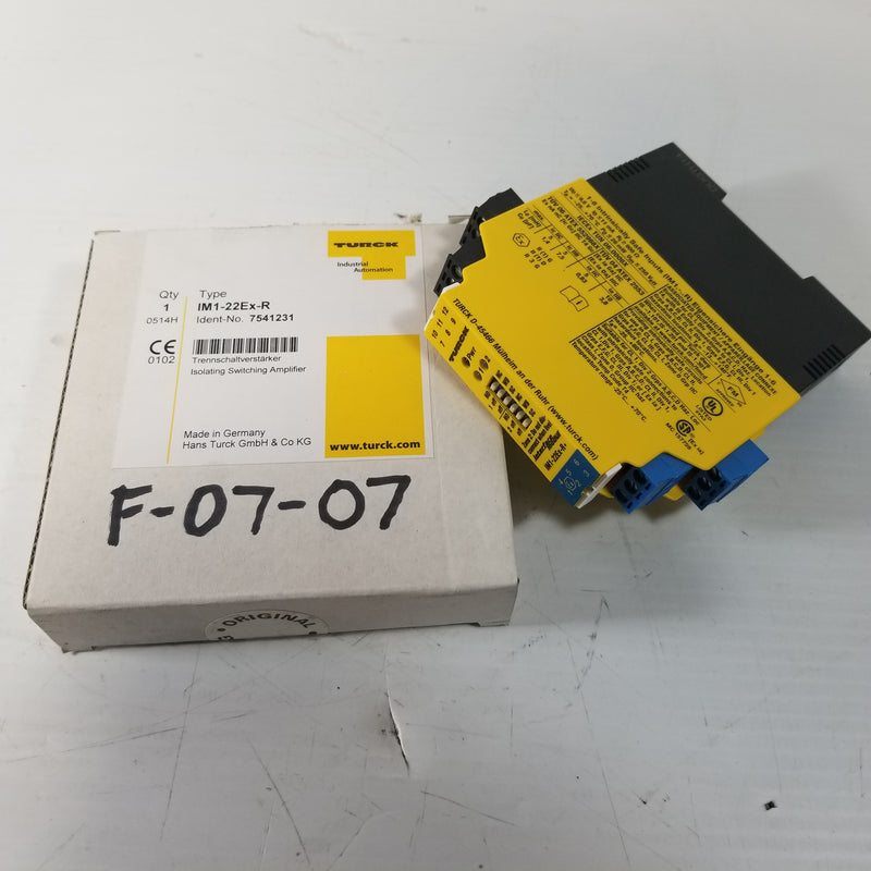 Turck IM1-22Ex-R Isolating Switching Amplifier