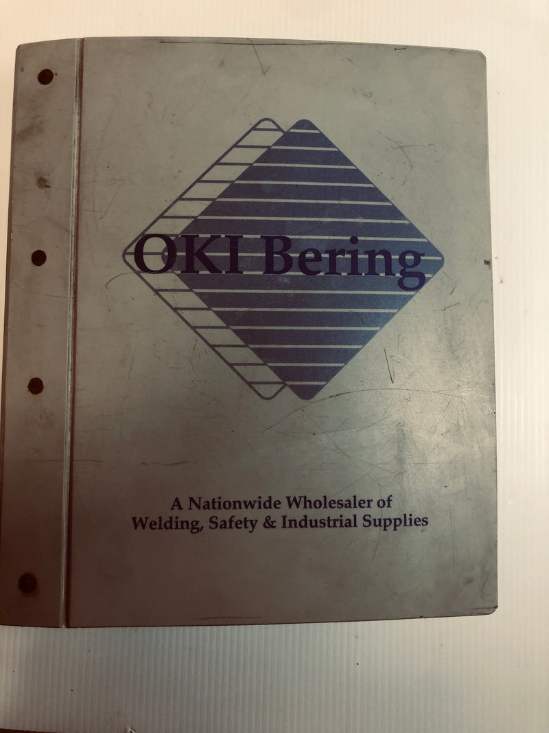 90's Welding Catalog Binder OKI Goss Western Enterprises Weldcraft