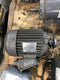 TECO Westinghouse Motor N0024 MAX-SE 3 PH 2 HP 145T Frame 4 Pole 60 Hz w/Pulley
