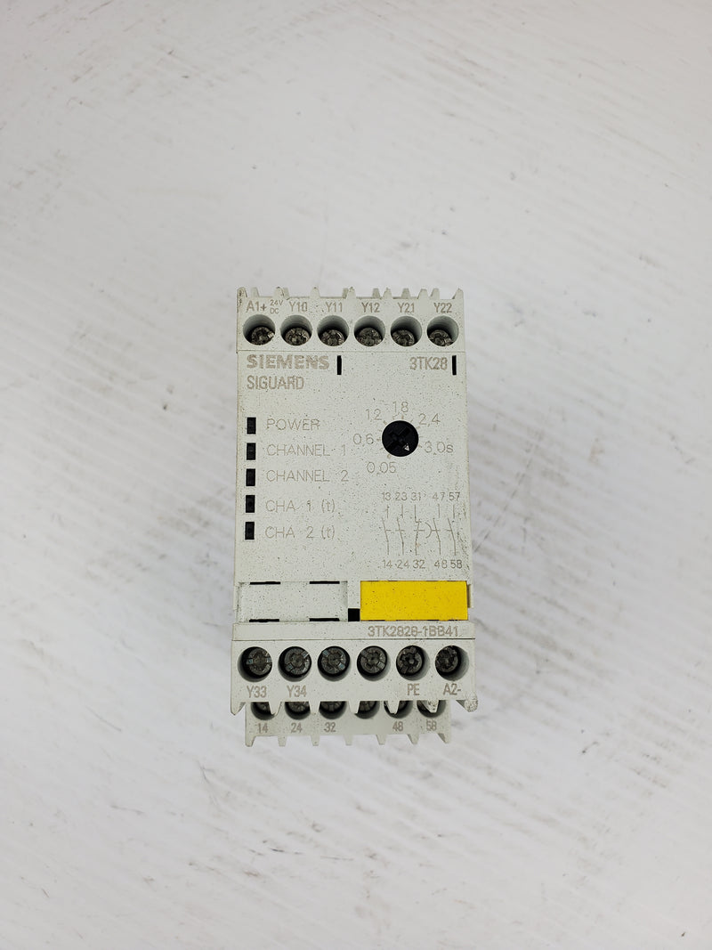 Siemens 3TK2828-1BB41 Safety Relay - Security Module 3TK28 24V DC