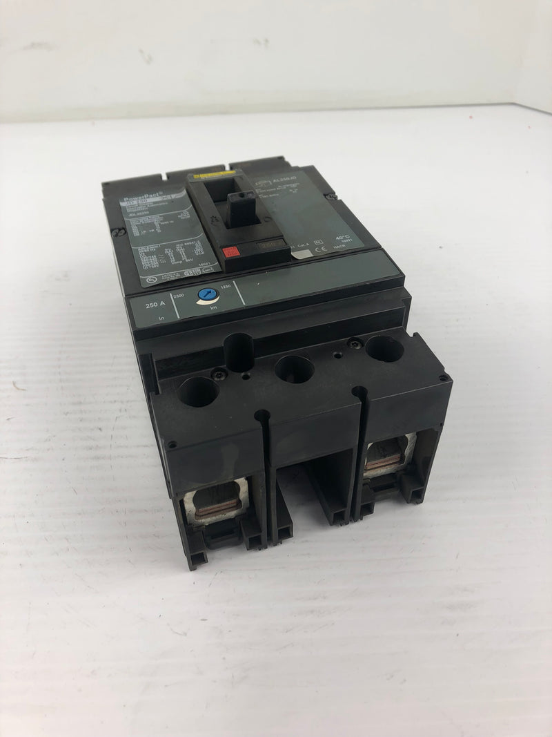 PowerPact JD 250 Circuit Breaker - 3 Pole JD 250 AL250JD JDL26250