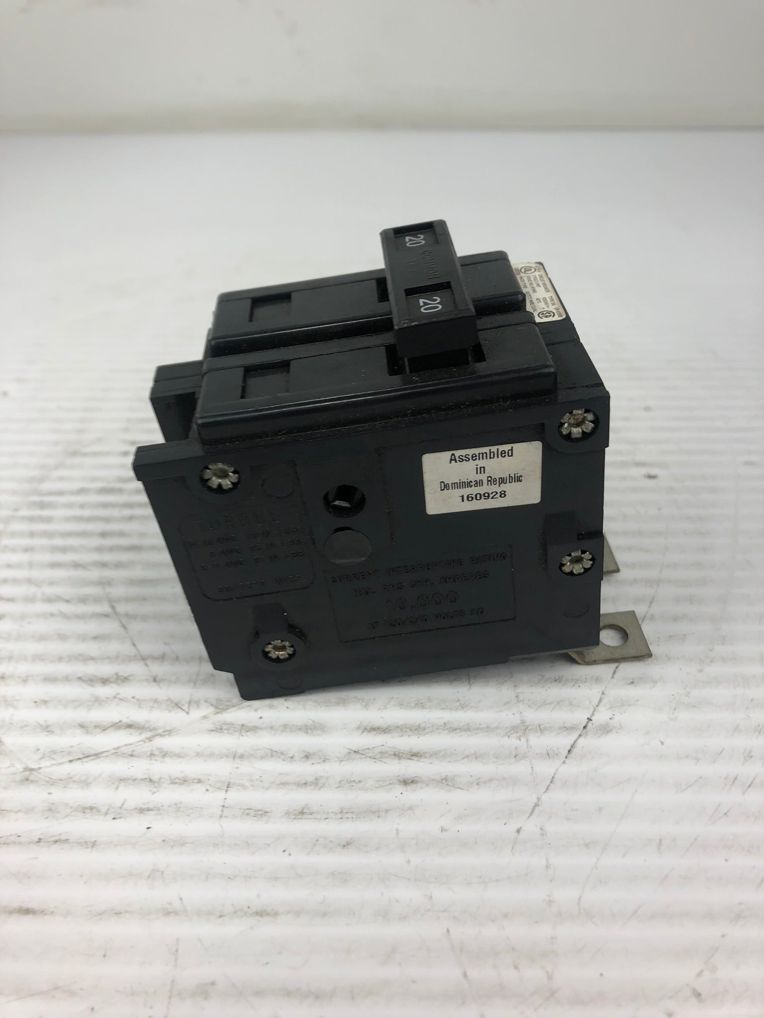 Cutler-Hammer M1640 2-Pole 20A Circuit Breaker