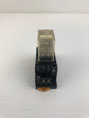 Omron MY4N Square Relay with Socket Base 24 VDC 25X1EW2