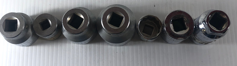 Assorted Sockets and Sizes Wright SK Blackhawk Lot of 7
