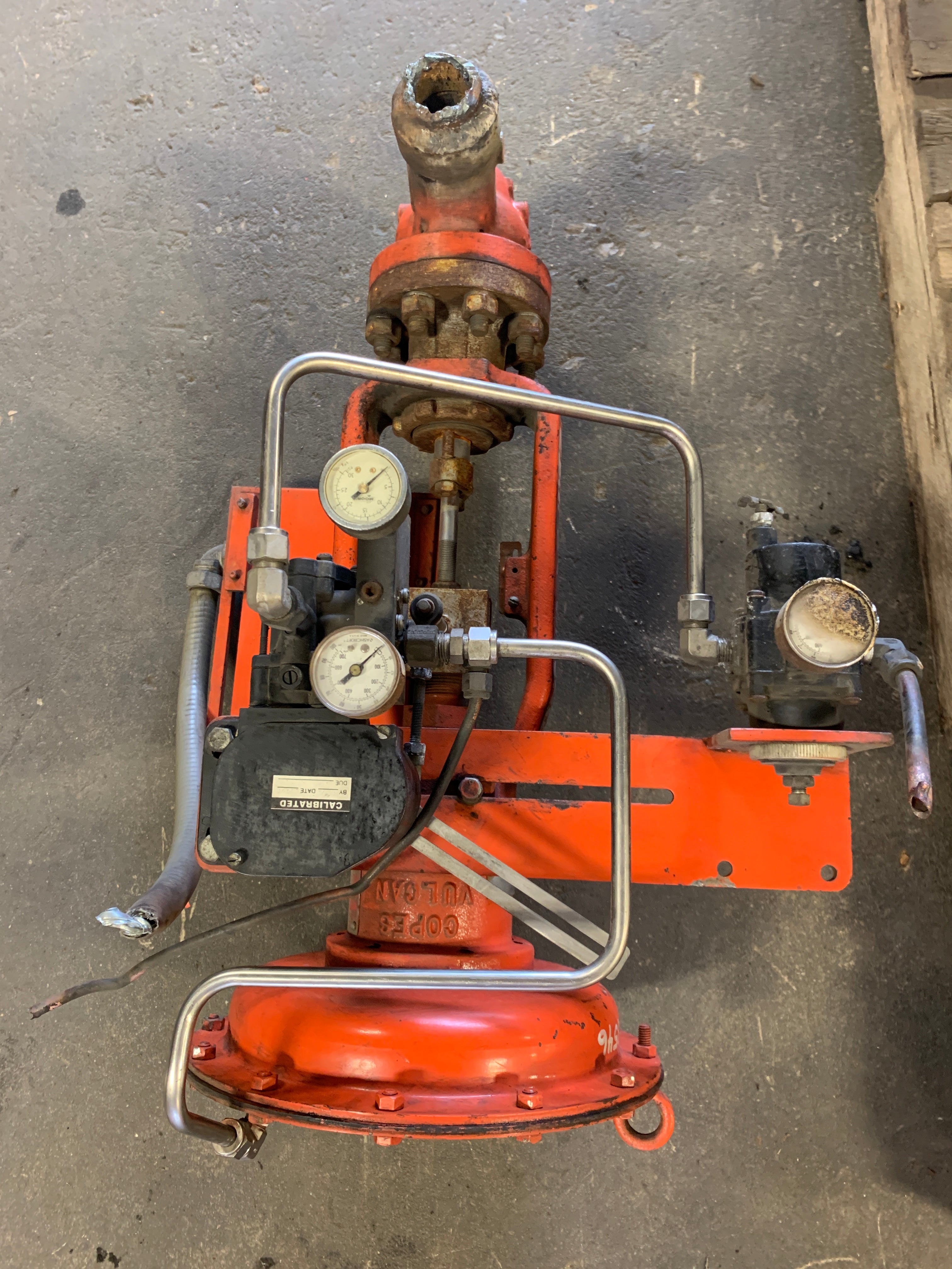 Copes Vulcan 21.V-1546 Actuator 1 1/2" 16.3 PSI