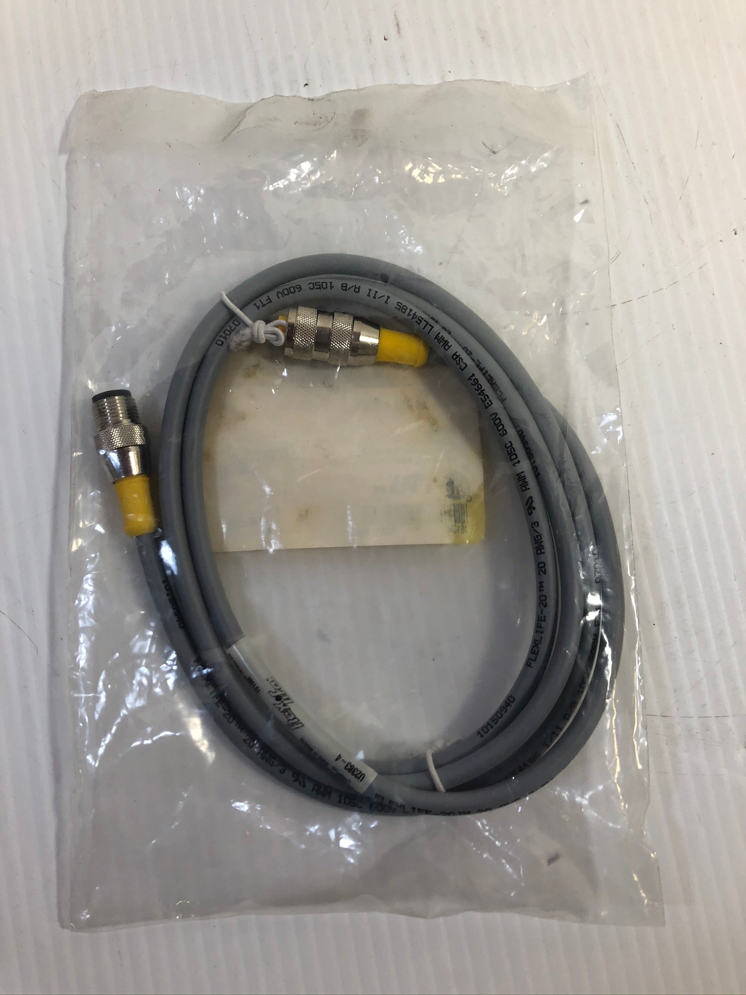 Turck RK 4T-1.5-RS 4T/S101 Sensor Cordset 0.22" Cable U2383-4
