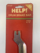 Help! Drum Brake Bar 21137 Ford 10"