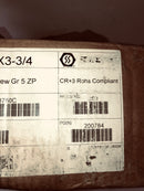 HX HD Cap Screw GR 5 ZP 3/8 - 16 x 3 - 3/4 CS5Z03753750C Case of 250