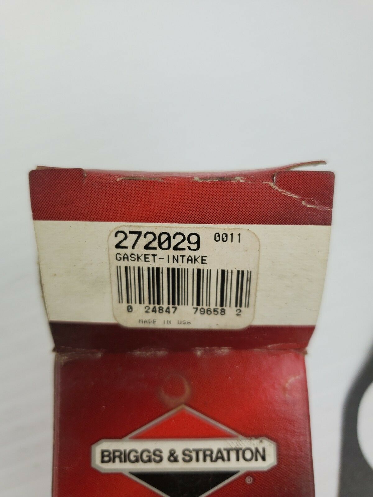Briggs & Stratton 272029 Gasket Intake 0011