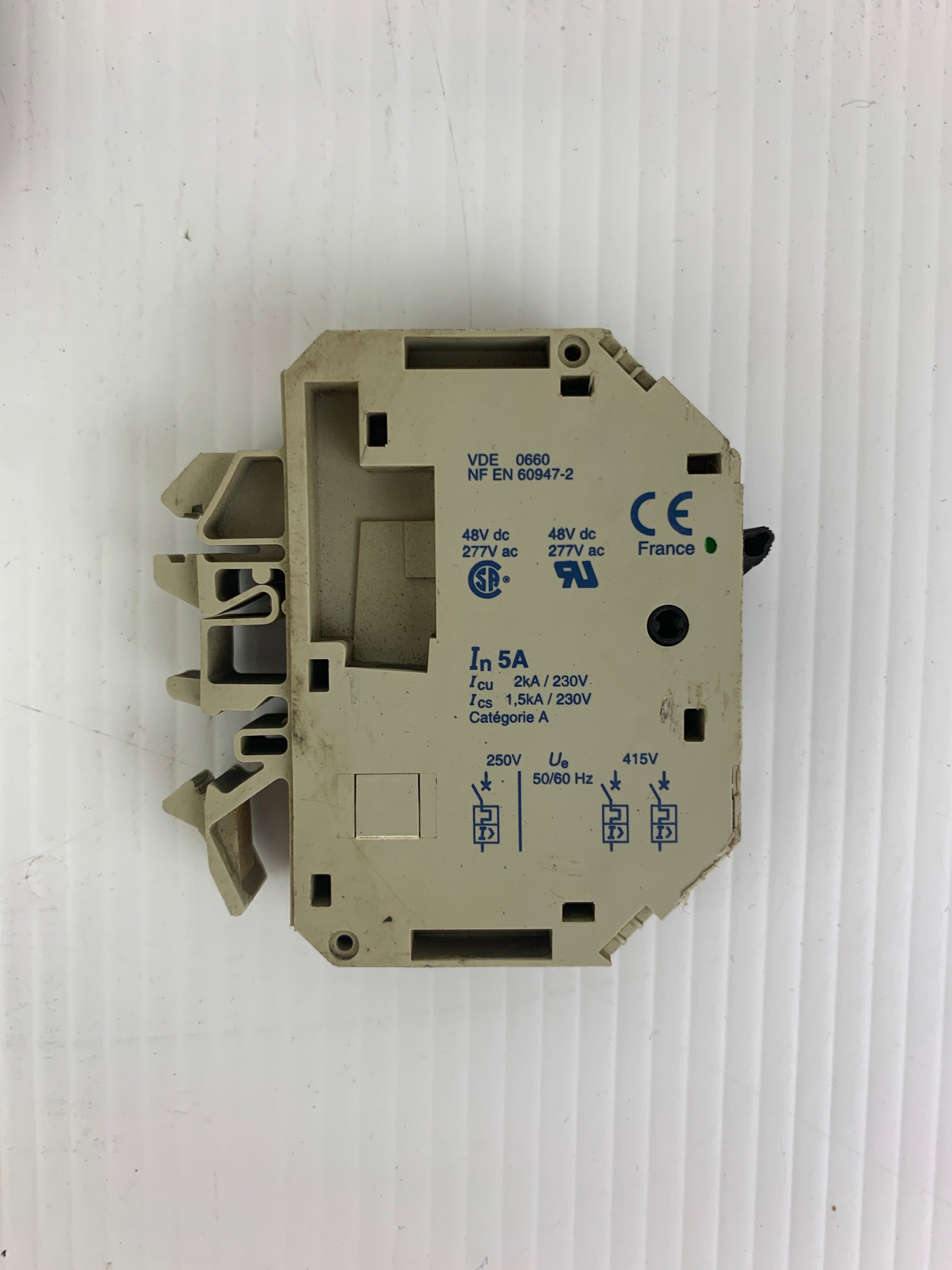 Lot of 7 Telemecanique Circuit Breaker GB2-CB10 5 Amp