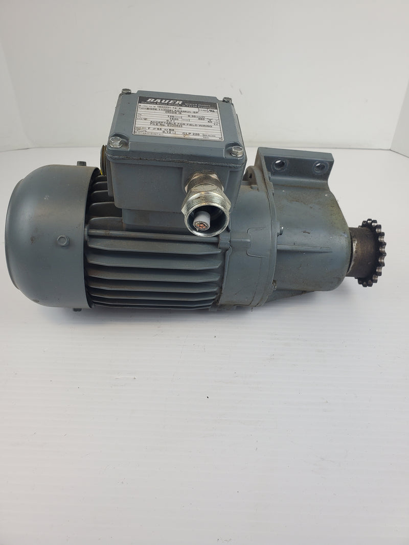 Danfoss Bauer 1932231-14 Gear Motor BG06-11/D06LA4/AMUL-SP Code G 3PH