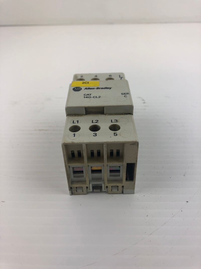 Allen-Bradley 140-CL2 Series C Current Limiter 600VAC 25FLA