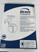 StaTite Bemis Commercial Heavy Duty Plastic Toilet Seat 1955CT 000 White