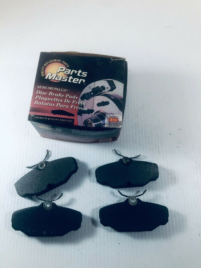 Parts Master Semi-Metallic Disc Brake Pads MD610 PD610