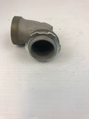 Appleton 1-1/2 ST Conduit Adapter Fitting 90 Degree Iron Elbow 1 1/2"