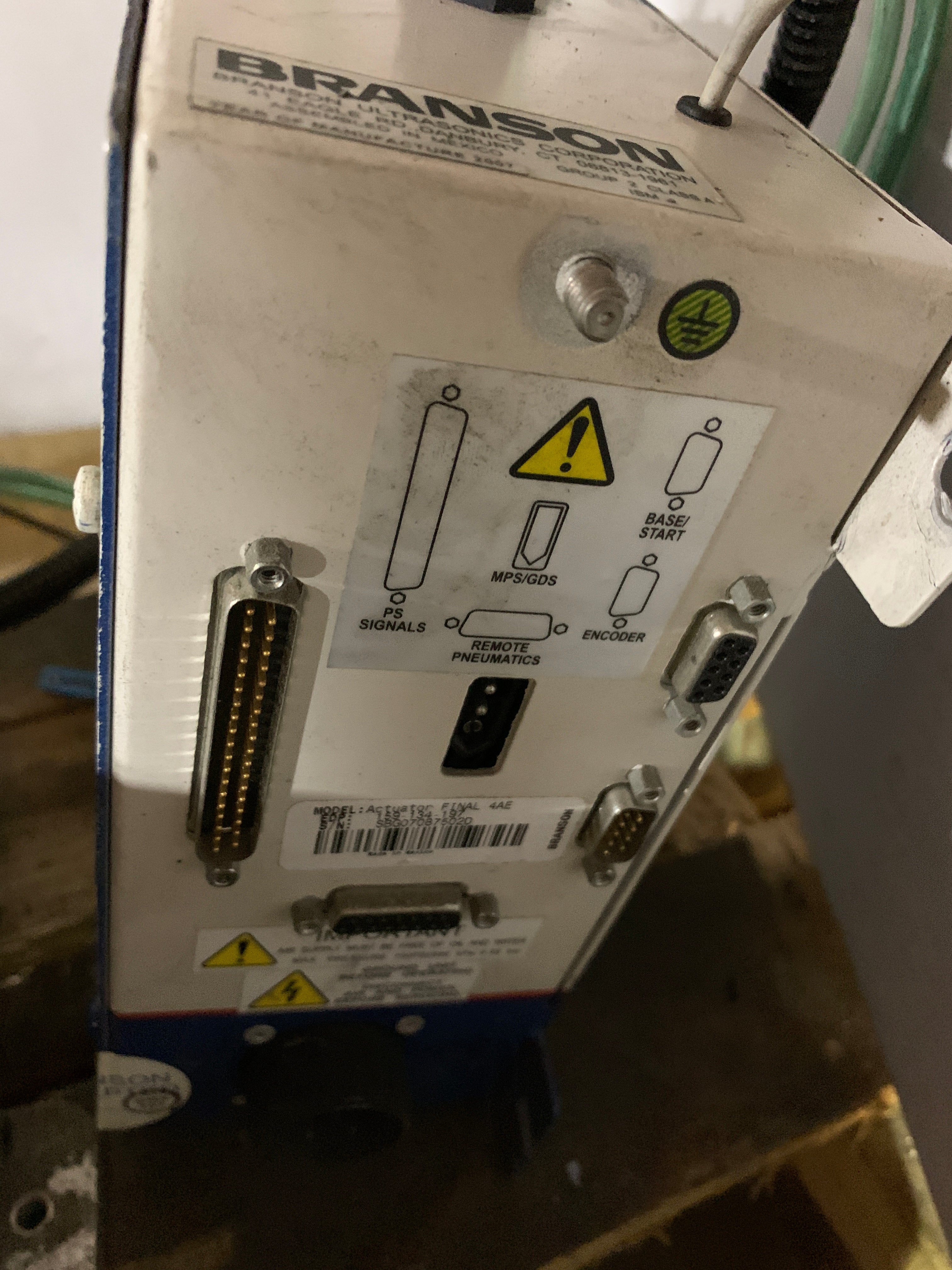 Branson 4AE Ultrasonic Sealer Welder