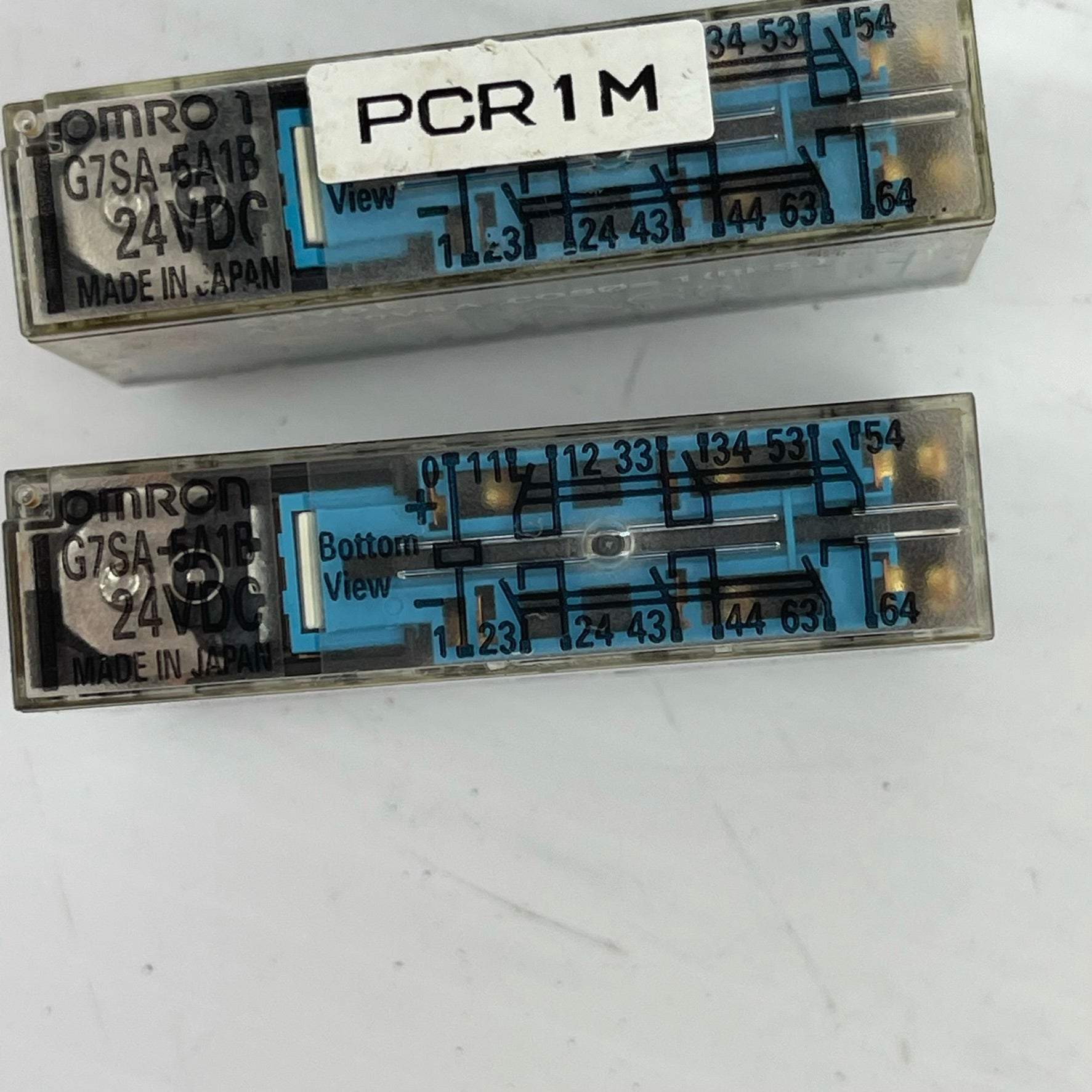 Omron Relay G7SA-5A1B 24 VDC Lot of 2