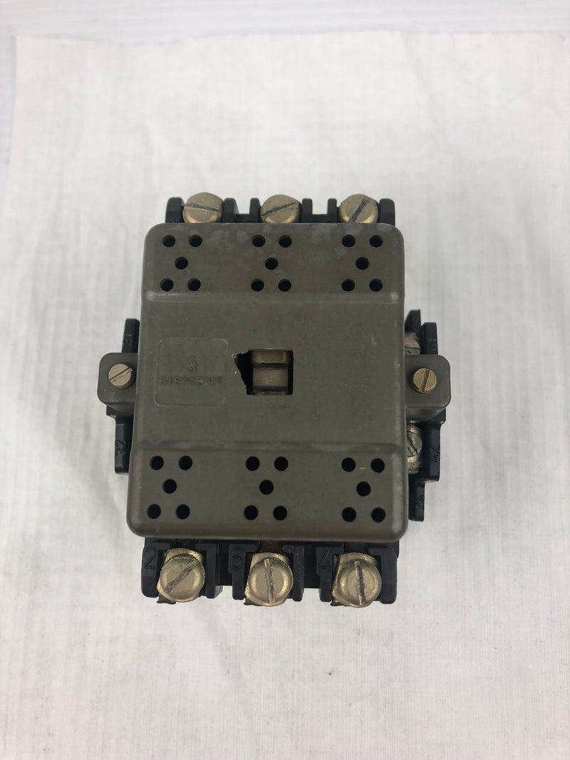 Siemens 3TA22 Contactor 10-0A