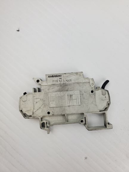 Entrelec Fuse 6.3 A Maxi Terminal Block Fuse Holder (Lot of 2)